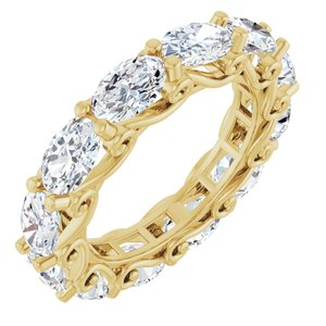 14K Yellow Gold 4 3/4 CTW Natural Diamond Eternity Band