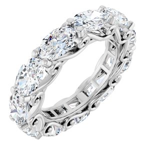 Platinum 4 1/3 CTW Lab-Grown Diamond Eternity Band