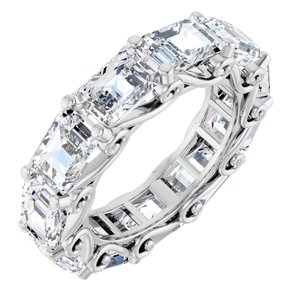 Platinum 6 3/4 CTW Lab-Grown Diamond Eternity Band