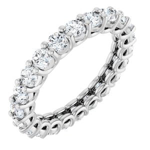 Platinum 2 1/5 CTW Lab-Grown Diamond Eternity Band