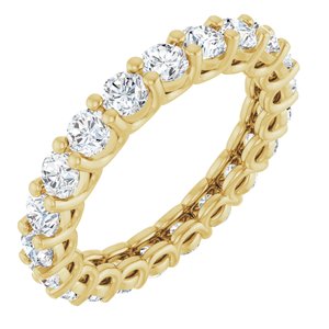 14K Yellow Gold 2 1/8 CTW Lab-Grown Diamond Eternity Band
