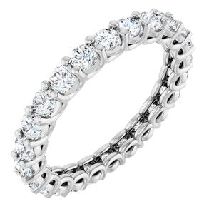 14K White Gold 1 5/8 CTW Lab-Grown Diamond Eternity Band