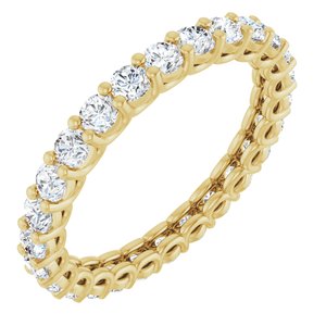 14K Yellow Gold 1 7/8 CTW Lab-Grown Diamond Eternity Band