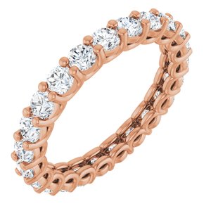 14K Rose Gold 1 5/8 CTW Natural Diamond Eternity Band