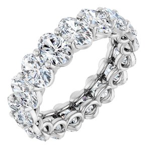 Platinum 6 3/4 CTW Lab-Grown Diamond Eternity Band