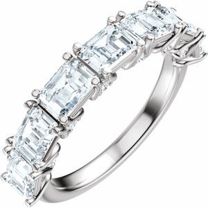 Platinum 2 7/8 CTW Lab-Grown Diamond Anniversary Band