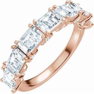 14K Rose Gold 2 7/8 CTW Lab-Grown Diamond Anniversary Band