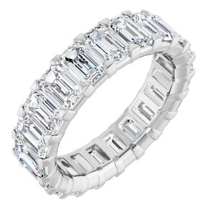 14K White Gold 6 3/4 CTW Lab-Grown Diamond Eternity Band Size 7