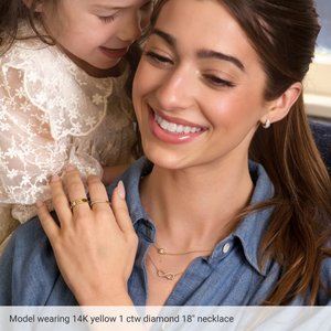 14K White Gold 1 3/4 CTW Natural Diamond 7-Station 24" Necklace