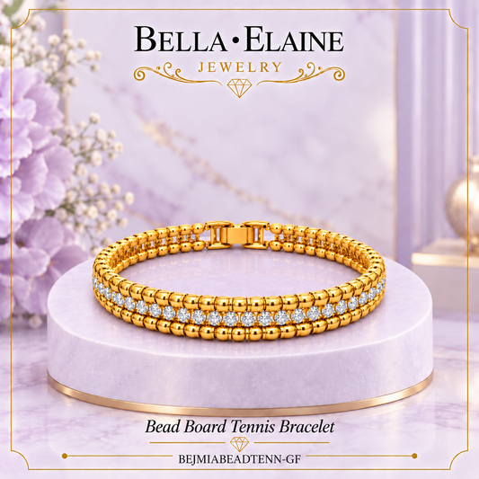 Bead Board Tennis Bracelet