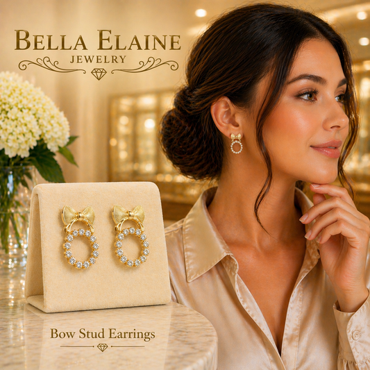 Bow Stud Earrings