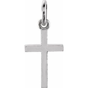 Sterling Silver Posh MommyÂ® Cross Charm/Pendant