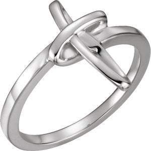 14K Yellow Gold Cross Ring