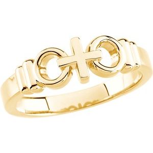 10K Yellow Gold Joined By Christâ„¢ Ring