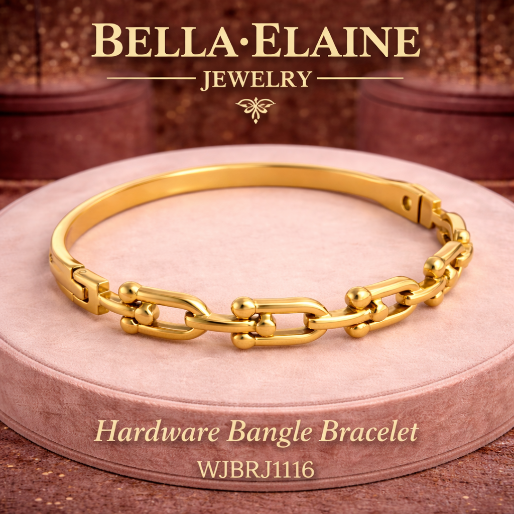 Hardware Bangle Bracelet