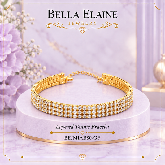 Layered Tennis Bracelet