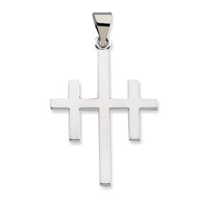 Sterling Silver 19x14 mm Cross of ForgivenessÂ® Pendant