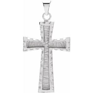 10K Yellow Gold Cross Pendant