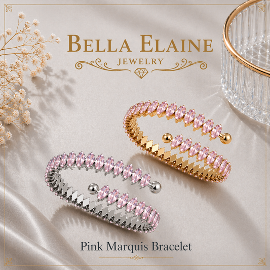 Pink Marquis Bracelet