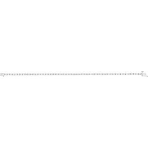 14K White Gold 2 1/4 CTW Natural Diamond Line 7 1/4" Bracelet