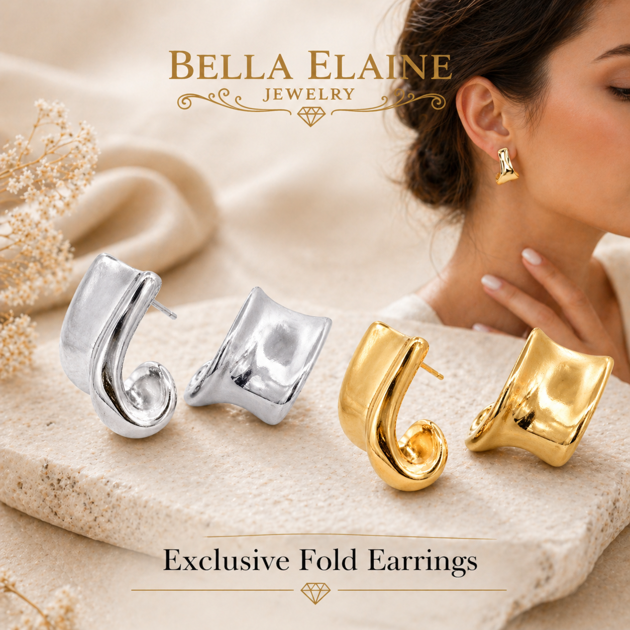 Exclusive Fold Earrings