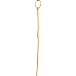 14K Yellow Gold 49.4x18 mm Cross Pendant