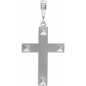 Platinum Cross Pendant