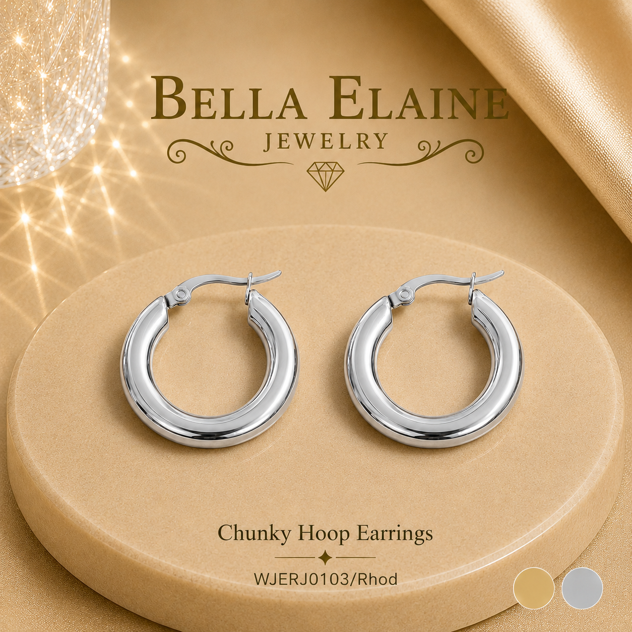 Chunky Hoop Earring