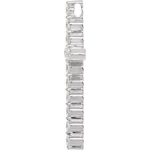 Platinum 1 1/2 CTW Lab-Grown Diamond Cross Pendant
