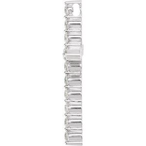 14K White Gold 1 1/4 CTW Natural Diamond Cross Pendant