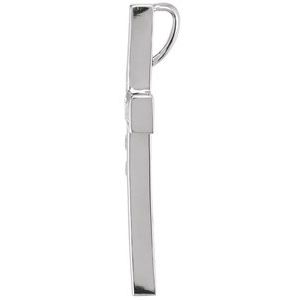 14K White Gold 1 1/4 CTW Natural Diamond Cross Pendant