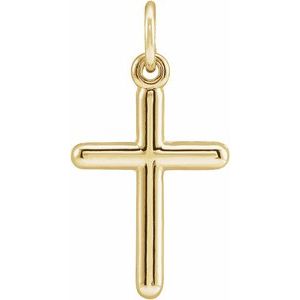 14K Yellow Gold Cross Pendant