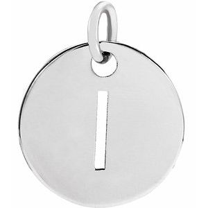 Sterling Silver Initial H Charm/Pendant