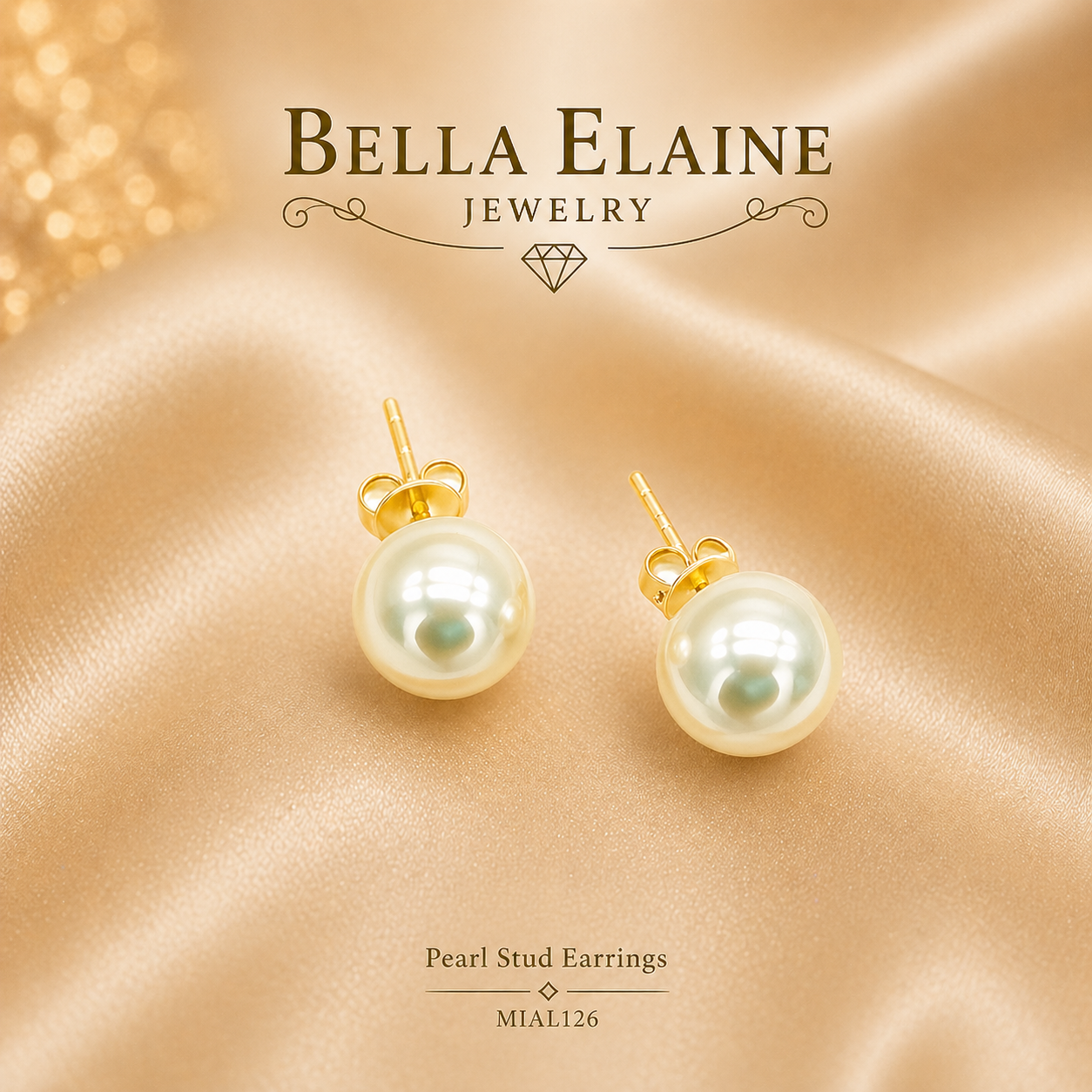 Pearl Stud Earrings
