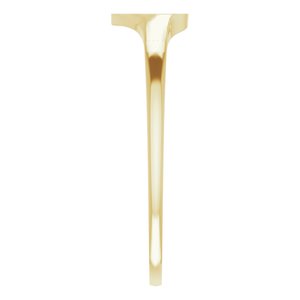 14K Yellow Gold Youth Heart & Cross Ring