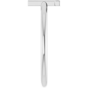 14K White Gold Initial T Ring