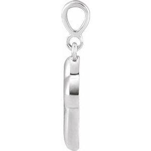 Sterling Silver Petite Open Cross Pendant