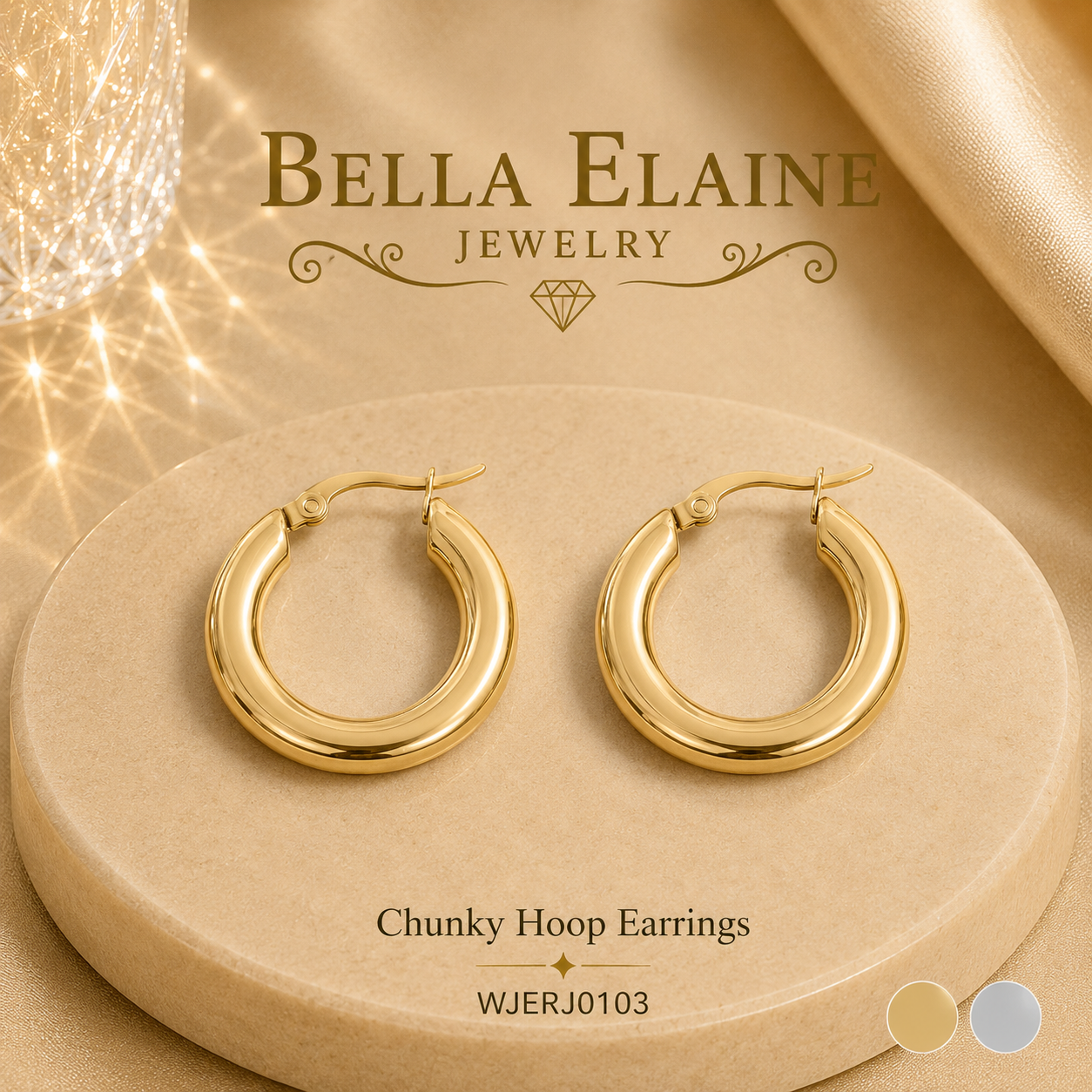 Chunky Hoop Earring