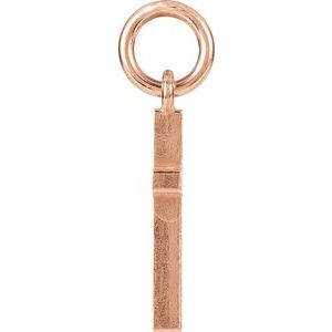 14K Rose Gold Posh MommyÂ® Cross Charm/Pendant