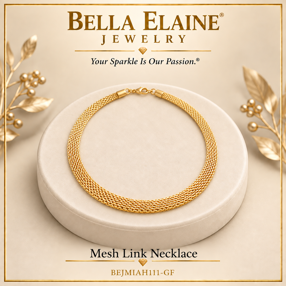 Mesh Link Necklace