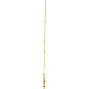 14K Yellow Gold Love 16" Necklace