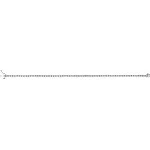 14K White Gold 2 CTW Natural Diamond Line 7 1/4" Bracelet
