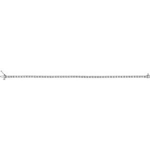 14K White Gold 3 CTW Lab-Grown Diamond Line 7 1/4" Bracelet