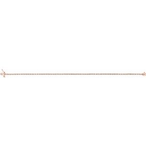 14K Rose Gold 1 CTW Natural Diamond Line 7 1/4" Bracelet