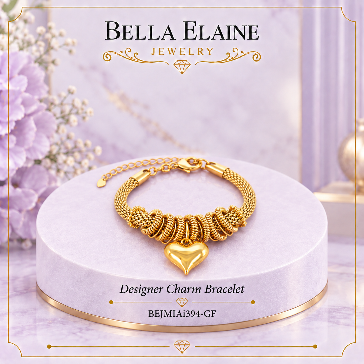 Designer Charm Bracelet