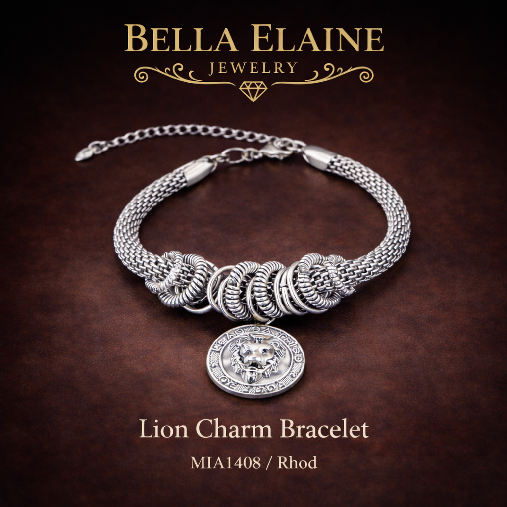 Lion Charm Bracelet
