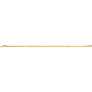 14K Yellow Gold 3 CTW Lab-Grown Diamond Line 7 1/4" Bracelet