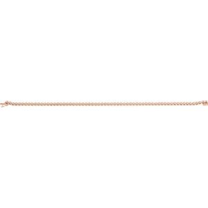 14K Rose Gold 2 CTW Natural Diamond Line 7 1/4" Bracelet