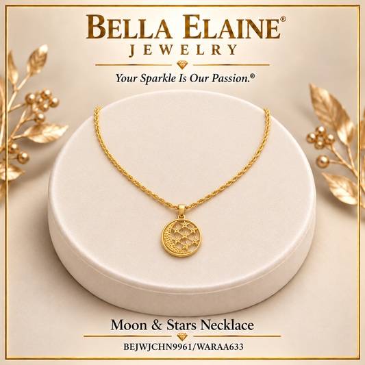 Moon & Stars Necklace