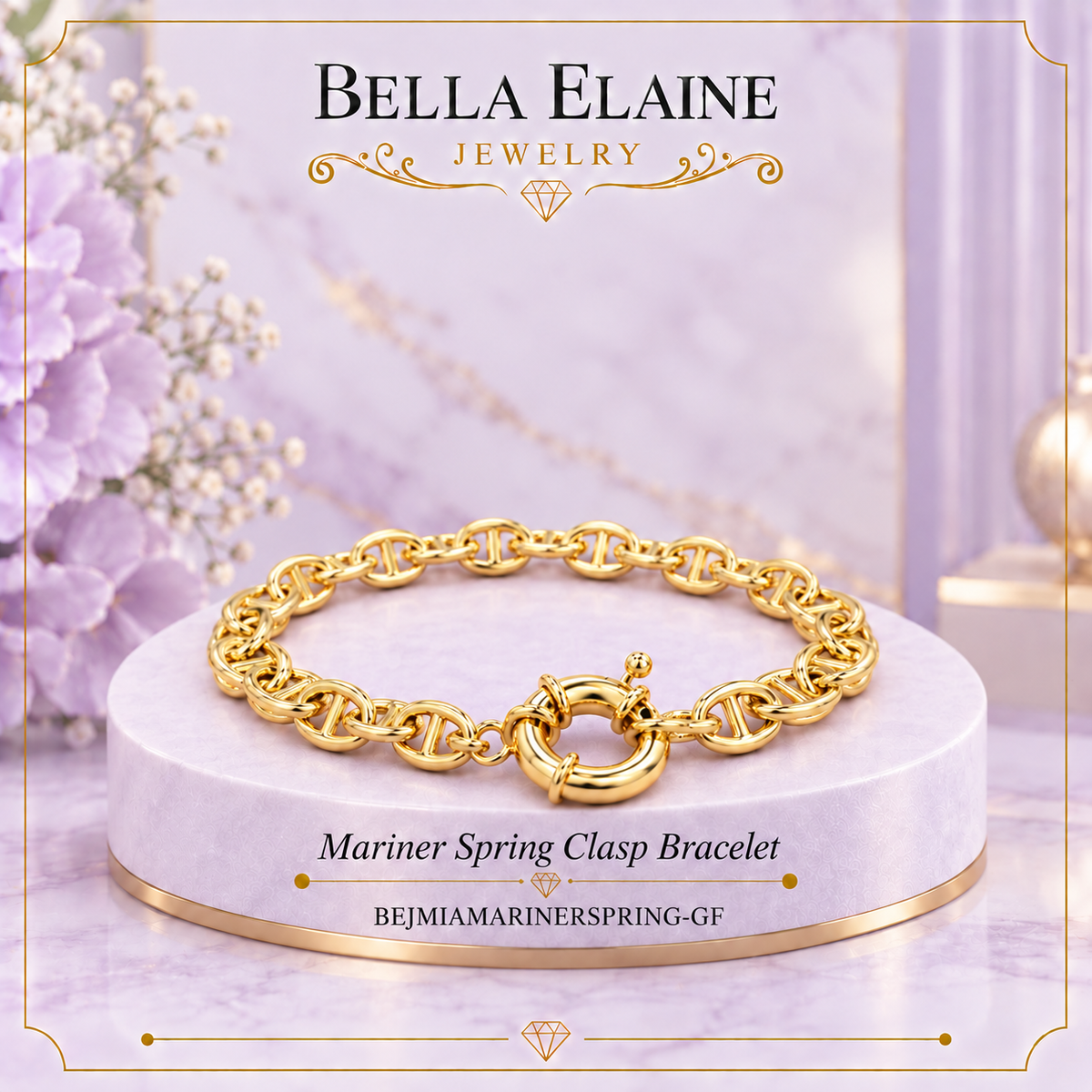Marnier Spring Clasp Bracelet